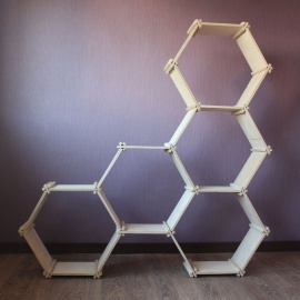 Описание товара: Стеллаж "Соты" (модульная конструкция)
Стеллаж "Соты" &mdash...