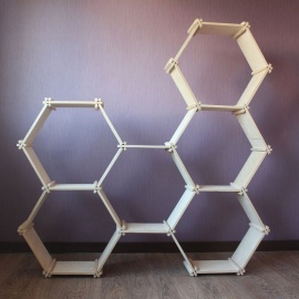 Описание товара: Стеллаж "Соты" (модульная конструкция)
Стеллаж "Соты" &mdash...