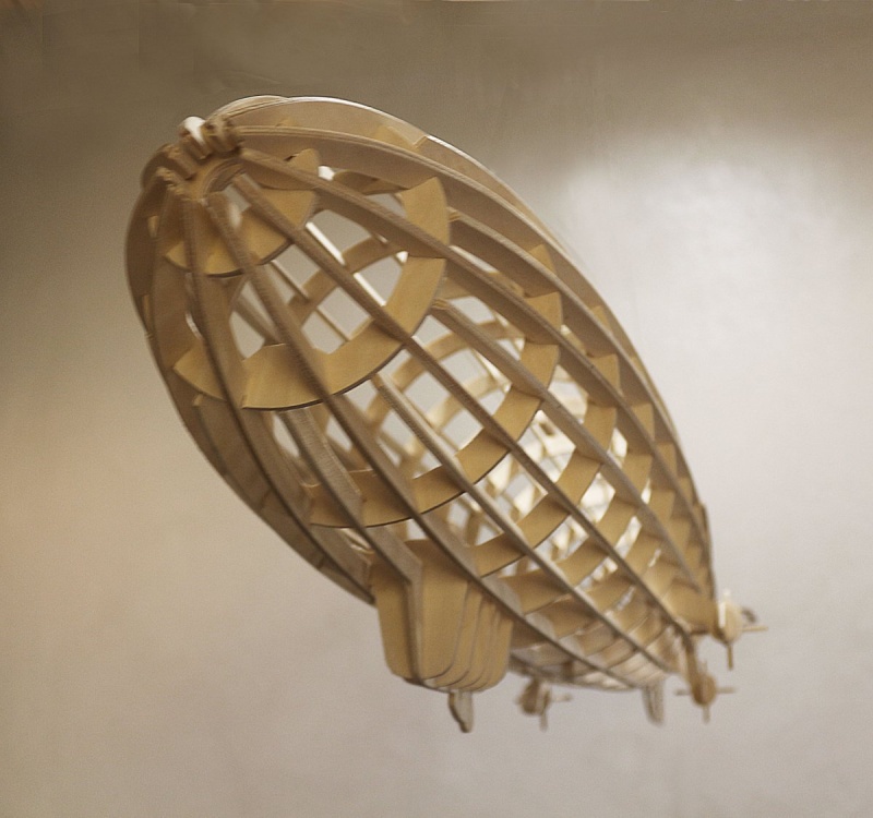 Модель дирижабля