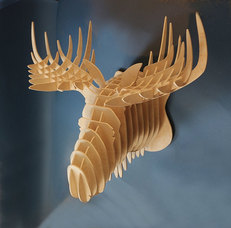 Голова лося